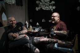 Teo Milev and Tin Tin at London Tattoo Convention 2019